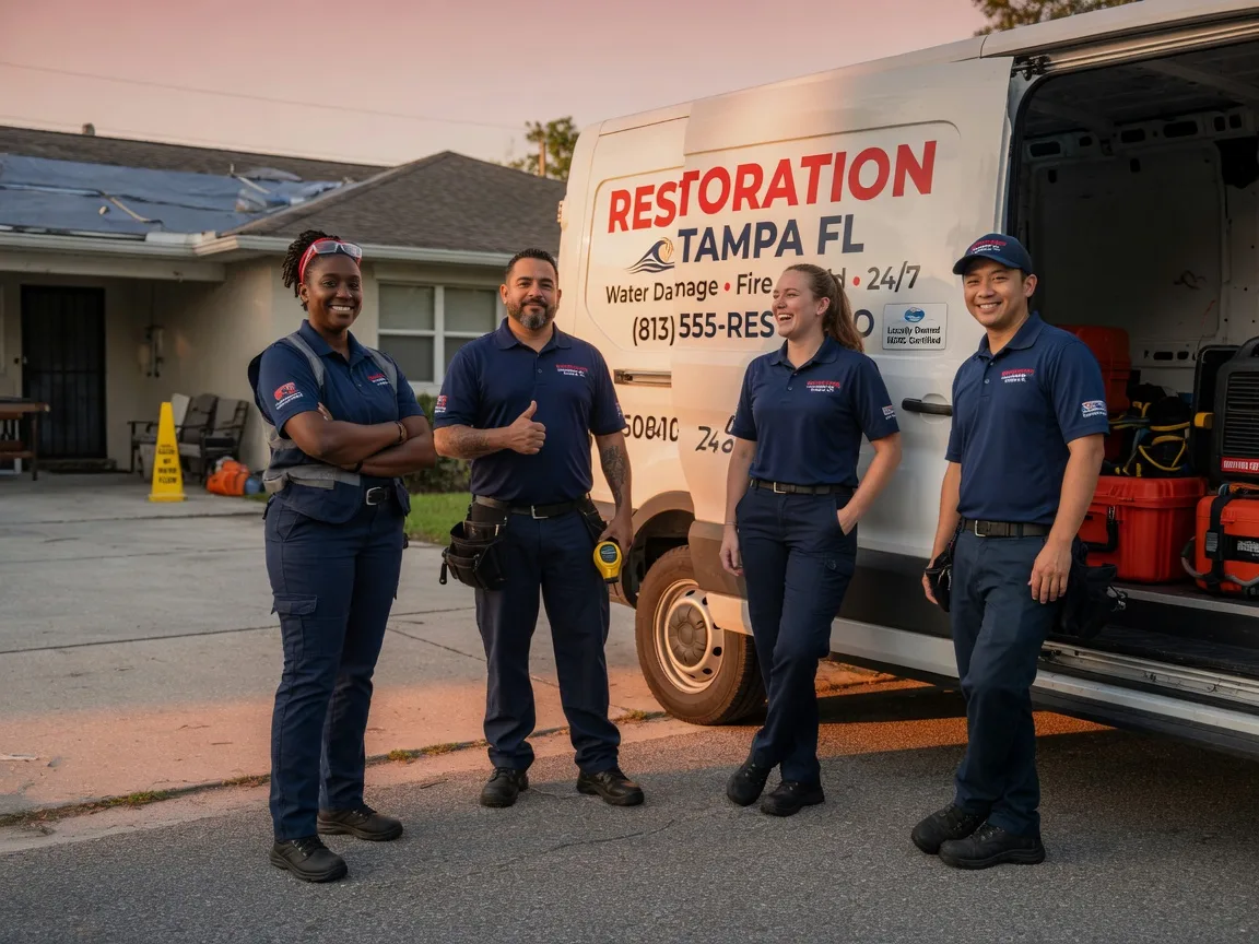Water Damage Restoration company in Okemah, OK